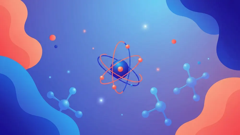 Conceptual illustration of an atom with lone pair electrons and shared bonding electrons being split for formal charge counting