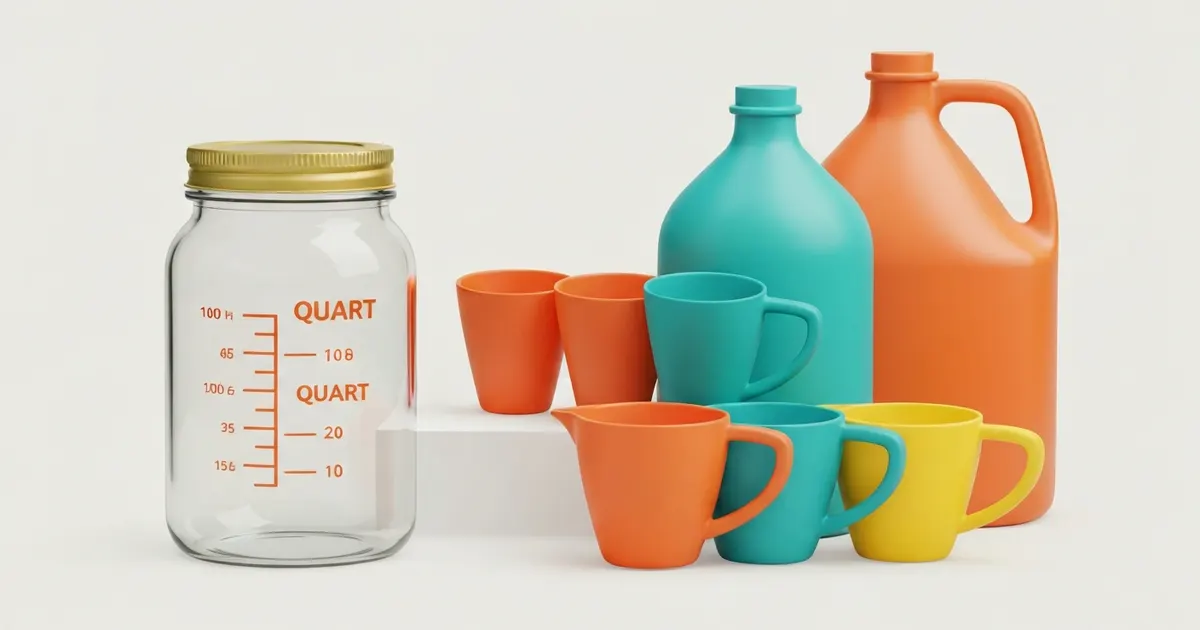 How Many Cups Are in a Quart?