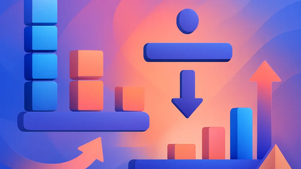 Colorful diagram showing decimal place values lining up with powers of ten